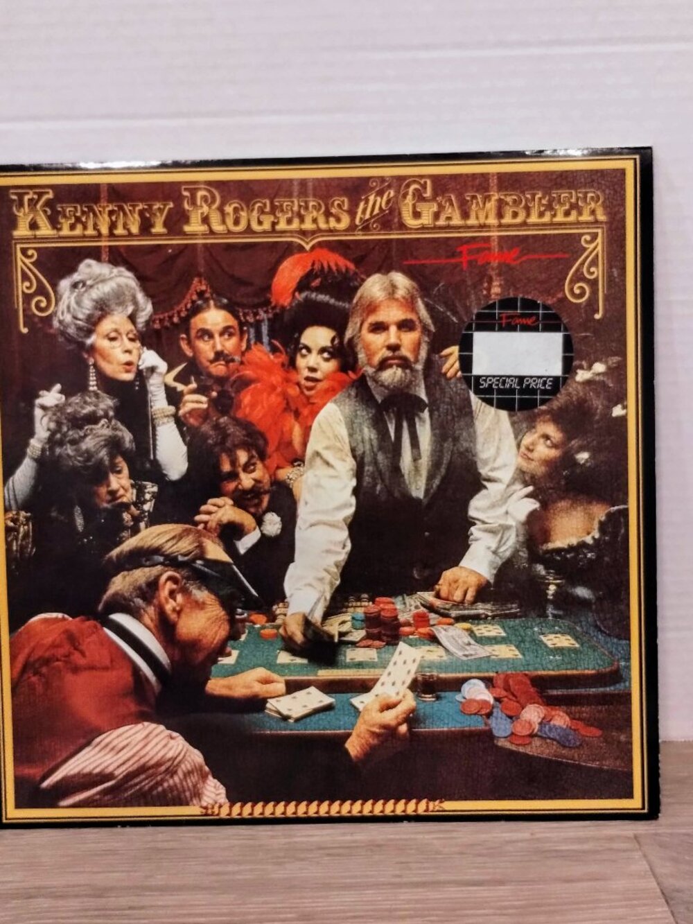 Kenny Rogers The Gambler LP - German DMM Pressing - Fame EMI Records